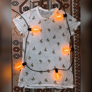TARGET White Cactus Tee